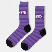 Halloween Stripes Sokken (Links)