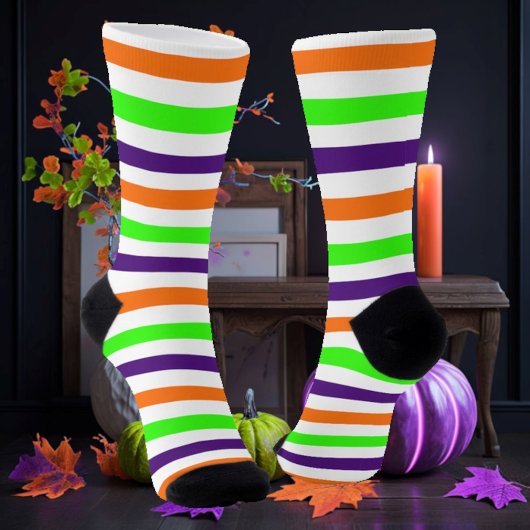 Halloween Stripes Sokken