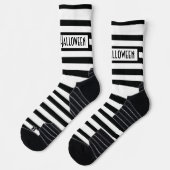 Halloween Stripes Sokken (Links)