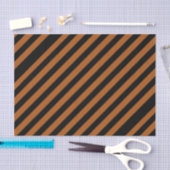 Halloween Stripes Tissuepapier (Craft)