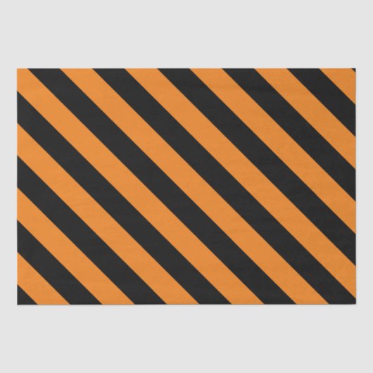 Halloween Stripes Tissuepapier (Voorkant)