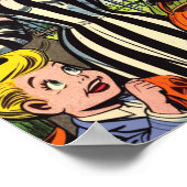 Halloween strips Poster (Hoek)