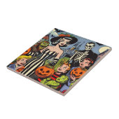  Halloween strips Tegeltje (Zijkant)