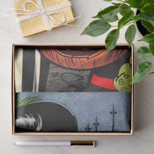 Halloween strips Tissuepapier (Geschenk)