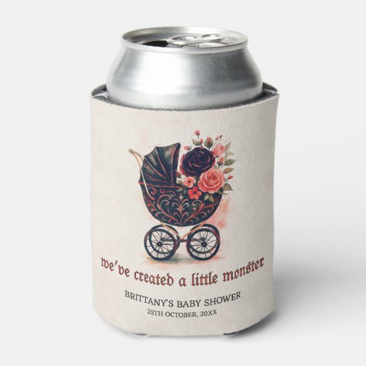 Halloween Stroller Baby Shower Cooler (Blikje Voorkant)