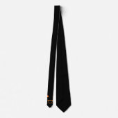 Halloween Stropdassen Black Cat Halloween Neckties (Achterkant)