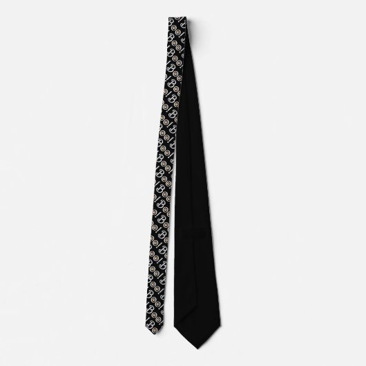 Halloween Stropdassen Boo Neckties Ghost Stropdas  (Achterkant)