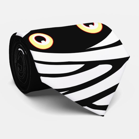 Halloween Stropdassen Fun Halloween Mummy Costume  (Opgerold)