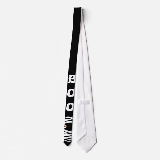 Halloween Stropdassen Fun Halloween Mummy Costume (Achterkant)