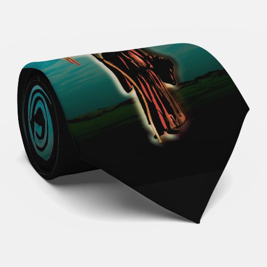 Halloween-stropdassen — grimpapier stropdas (Opgerold)