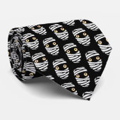 Halloween Stropdassen Mummy Neckties Niet-dood Str (Opgerold)