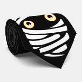 Halloween Stropdassen Mummy Neckties Niet-dood Str (Opgerold)