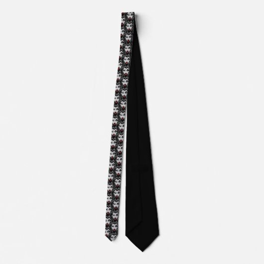 Halloween Stropdassen Vampire Halloween Neckties C (Achterkant)