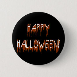 Halloween Suffering Text Ronde Button 5,7 Cm