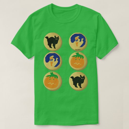 Halloween Sugar Cookies T-shirt (Design voorkant)
