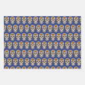 Halloween Sugar Skull Inpakpapier Vel (Voorkant 3)