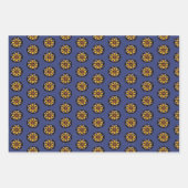 Halloween Sugar Skull Inpakpapier Vel (Voorkant 2)