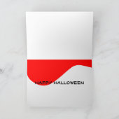 Halloween Sugar Skull Kaart (Binnen)