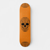 Halloween Sugar Skull Skateboard (Voorkant)