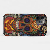Halloween,Suker Schedel Pompoen Feest, Calavera Case-Mate iPhone Case (Achterkant (horizontaal))