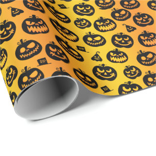 💀Halloween 🍬 "Sunset Spooktacular" 🍬 Cadeaupapier