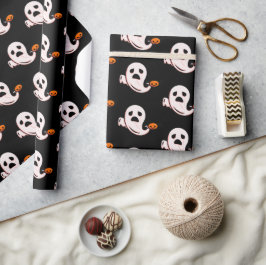 Halloween Super Ghost Wrapping paper Cadeaupapier