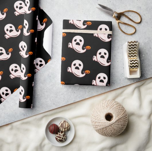 Halloween Super Ghost Wrapping paper Cadeaupapier (Crafts)