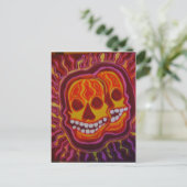 Halloween Super Skulls Briefkaart (Staand voorkant)
