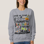 Halloween Sweatshirt 01 para Catrachas (Voorkant)