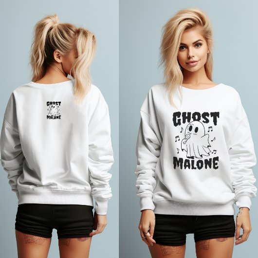 Halloween Sweatshirt Ghost Malone Schattige Funny 