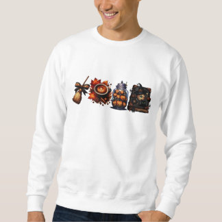 Halloween Sweatshirt, Ghost Sweatshirt
