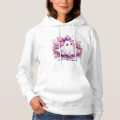 Halloween Sweatshirt, Vrouwen Schattige Spooky Sei Hoodie (Voorkant)