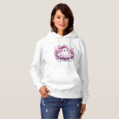 Halloween Sweatshirt, Vrouwen Schattige Spooky Sei Hoodie (Voorkant volledig)