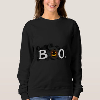 Halloween Sweatshirts – "BOO" Unieke Print Trui