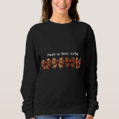 Halloween Sweatshirts voor Bows Woman Halloween Trui (Voorkant)