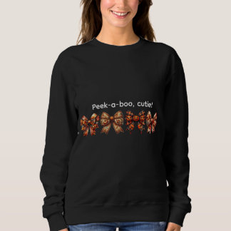 Halloween Sweatshirts voor Bows Woman Halloween Trui