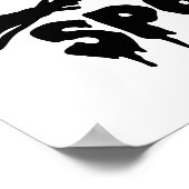 Halloween Sweet and Spooky Typographic Text Poster (Hoek)