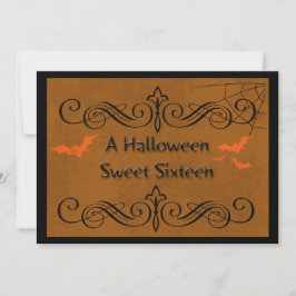 Halloween Sweet Sixteen Kaart