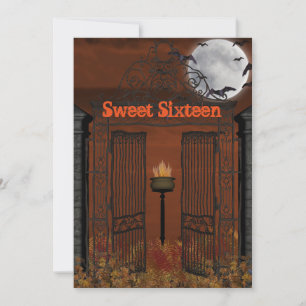 Halloween, Sweet Sixteen uitnodiging