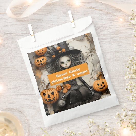 Halloween Sweet Snoep glutenvrij & veganistisch Bedankzakje (Geknipt)