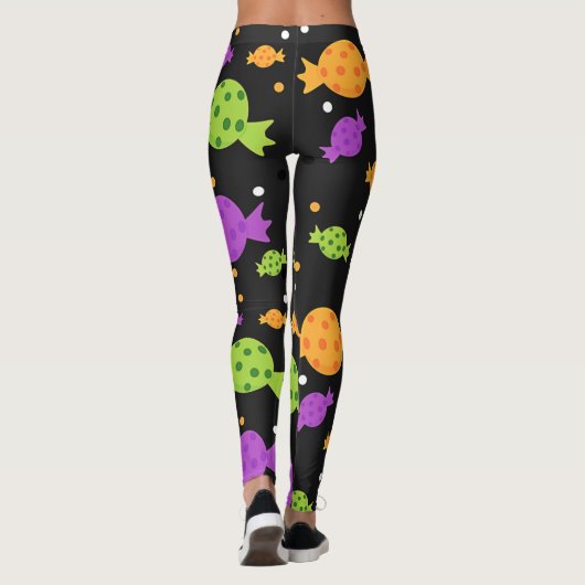 Halloween Sweet Snoep Leggings (Achterkant)