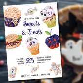 Halloween Sweets and Trevolting Party Food Kaart