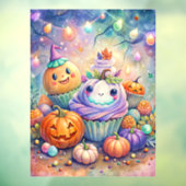 Halloween Sweets Window Cling Raamsticker (Vel 3)