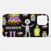Halloween symbolen,  naadloos thema Case-Mate iPhone case (Achterkant (horizontaal))