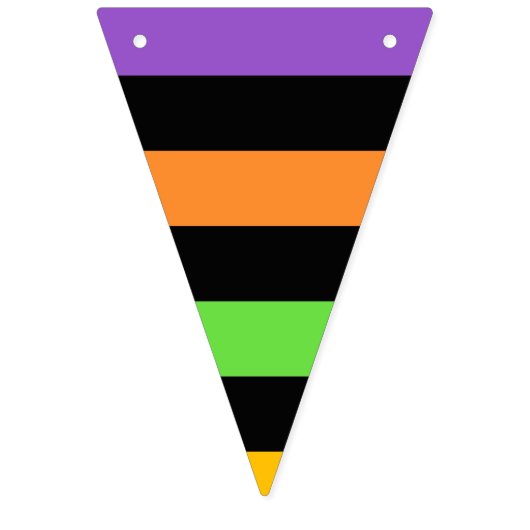 Halloween Symbols Pennant Bunting Flags Vlaggetjes (Derde vlag)