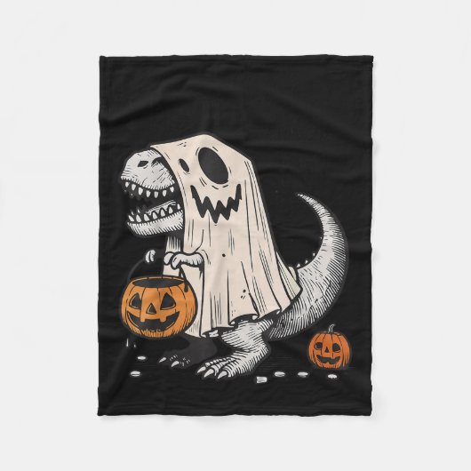 Halloween T-rex Dinosaur Sokysaurus Rex Boys Kids  Fleece Deken (Voorkant)
