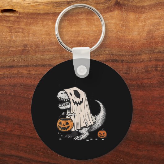 Halloween T-rex Dinosaur Sokysaurus Rex Boys Kids  Sleutelhanger (Voorkant)