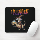 Halloween T-Rex Skeleton Ride Muismat (Met muis)