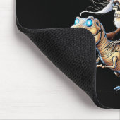 Halloween T-rex Skeletrit  Muismat (Hoek)