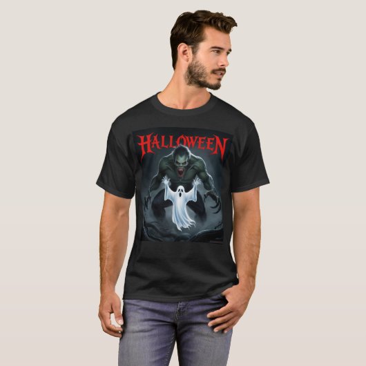 Halloween T-shirt (Voorkant volledig)
